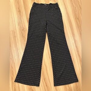 Max Studio high waisted flare pants, size SX, black